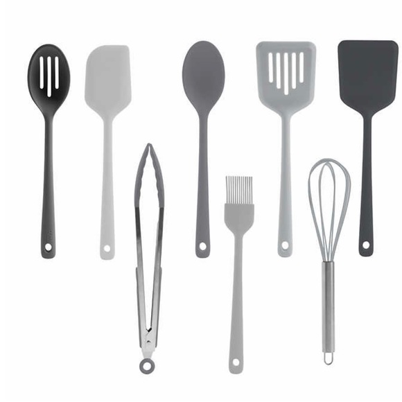 Core Kitchen Silicone Utensils, Set of 8 - Picture 2 of 4